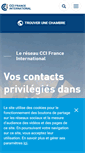 Mobile Screenshot of ccifrance-international.org